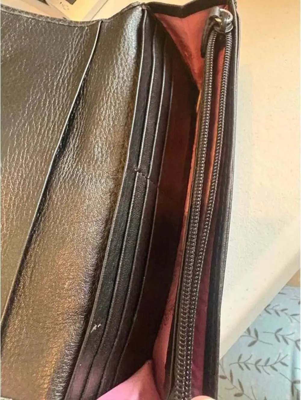 Juicy Couture Black Leather Wallet